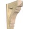 Ekena Millwork Merced Rough Sawn Arts and Crafts Outlooker, Douglas Fir, 8"W x 24"D x 28"H OUT08X24X28MRC03RDF - alternate 1